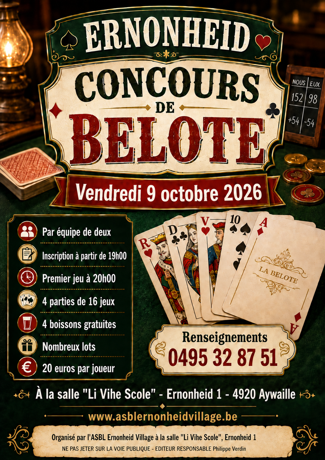 Concours de belote